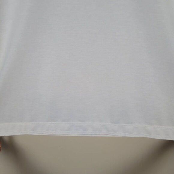 Tasc Performance Size XL Varsity Blocked Pique Polo Short Sleeve Black Bone - Picture 12 of 12